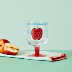 썸머마켓 유리 고블렛 apple 350ml