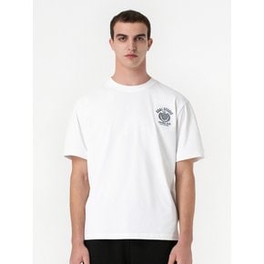 FC AIR DRY EMBLEM TEE-WHITE