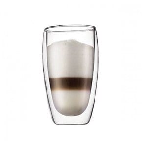 파비나 더블월 글라스 유리잔 450ml