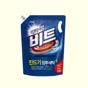 비트 드럼용 2L x 1개 액체세제 리필 진드기 침투세탁