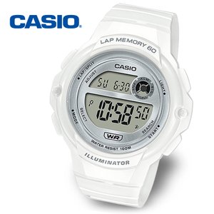 카시오 [정품] CASIO 카시오 60랩 메모리 LWS-1200H-7A1 여성 어린이 아동 방수 전자 시계
