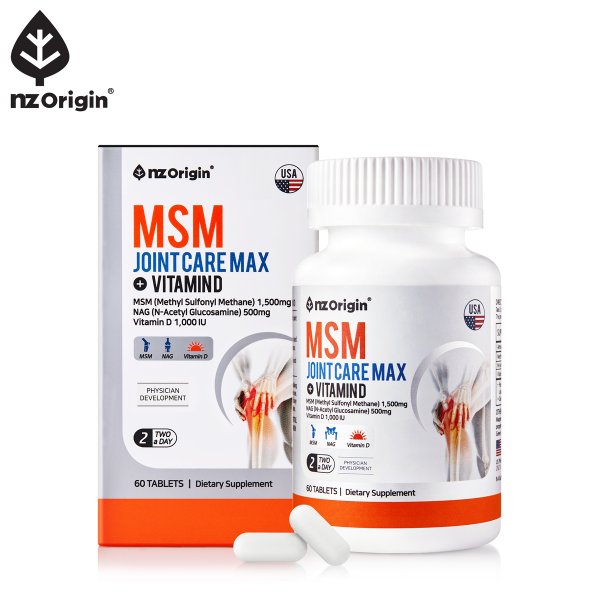 엠에스엠 조인트 케어 맥스(1,350mgx60정) X 1통 /MSM