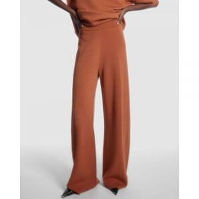 5020106 COS Double-Faced Knitted Trousers - Orange Dark