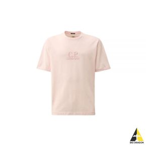 Company CP컴퍼니 24 Tacting Piquet Logo T-Shirt (16CMTS245A 006263G 501) (택팅 피케 로