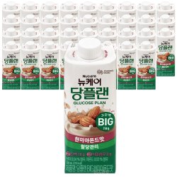 뉴케어 당플랜 BIG 현미아몬드맛 300mlx36팩 식사대용음료 저당 균형 영양식