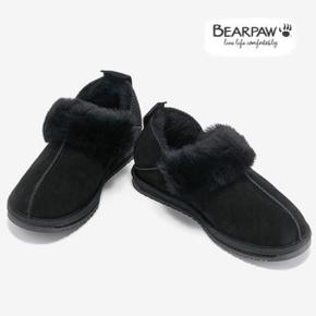 베어파우(BEARPAW) ROSEMARY 양털 블랙 슬립온  0822001ODW