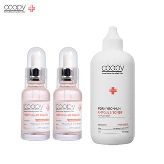 쿠피 PDRN 연어앰플 30ml 2개+PDRN 연어 앰플토너 300ml 1개