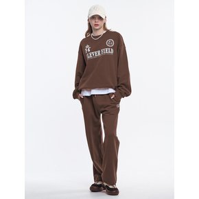 Sweat Track Multi Wide Pants_Brown