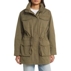 4376282 Sam Edelman Cinch Waist Anorak Jacket