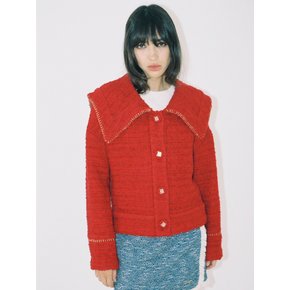 LORI III CARDIGAN JACKET_RED