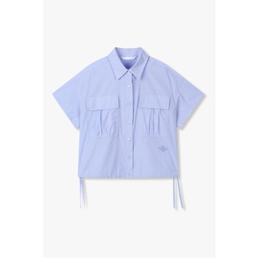 VOV 보브 드로스트링 헴 포켓 블라우스(7115260501)