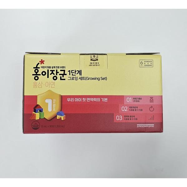 정관장 홍이장군 1단계 15ml x 30포 (케이스없음 / 파우치발송) 그로잉세트 (S30010834)