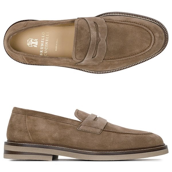 [부산점] 25FW 헤이즐넛 스웨이드 페니 로퍼 MZUPEAT709 C2692