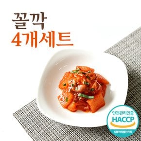 [HACCP] 한옹 꼴깍(꼴뚜기&깍두기)400g (4개)_