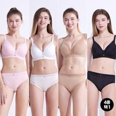 [Wonderbra] 원더브라 와이어프리 브라팬티 4종 택1 WB166_SELECT4..[34732300]