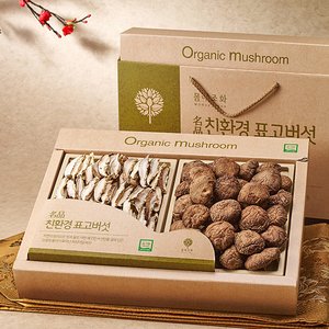 모두의식탁 국내산 유기농 버섯 혼합 선물세트 250g [동고+절편]