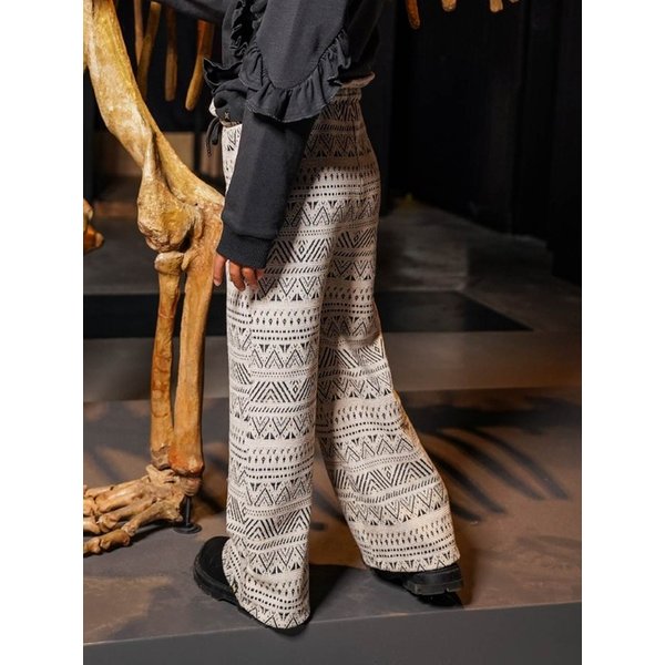 오프화이트 와이드 팬츠 [O56940]