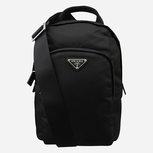 [시흥점] [프라다]5F 2VZ116 2DMG F0002 삼각 로고 리나일론 백팩 블랙