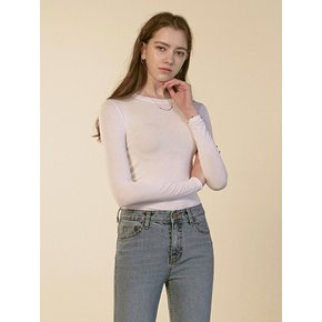 SKINNY R LONG T-SHIRTS_IVORY
