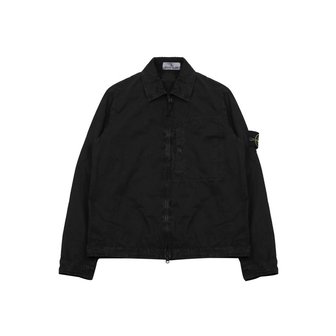 스톤아일랜드 콤파스 로고 패치 코튼 셔츠 자켓 K1S151200032-S00WN-V0129