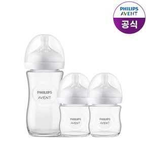 아벤트 아기편한 유리젖병 240ml(1P)+120ml(2P)