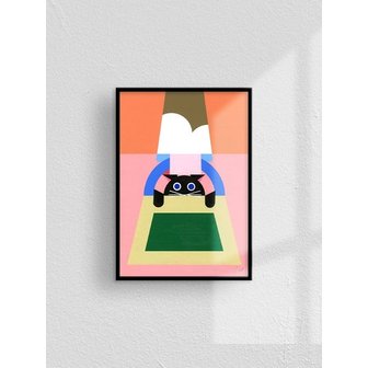 핀즐 ART PRINT 97. Cat Life 1