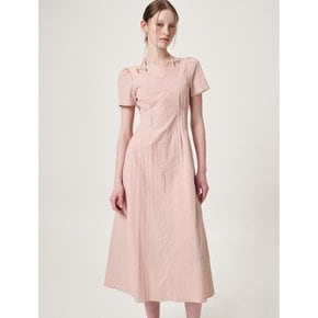 Heart Neck Strap Dress, Pink