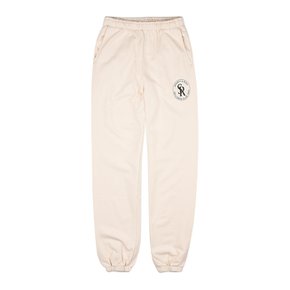 S&R 로고 스웨트팬츠 S&R SWEATPANT CREAM BLACK