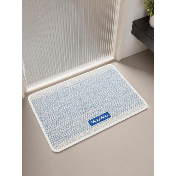 슬렌더 린넨 워셔블 발매트 주방 욕실매트(2colors)