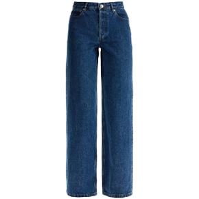 여성 straight cut elisabeth jeans Blue