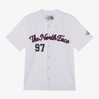 노스페이스 [노스페이스 공식] NT7UR25K 화이트라벨 TNF 크루 반팔 저지 탑_WHITE