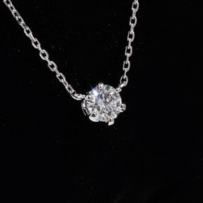 5부 7부 목걸이 천연 다이아 우신 GIA 6프롱 샤이니 결혼 기념일
