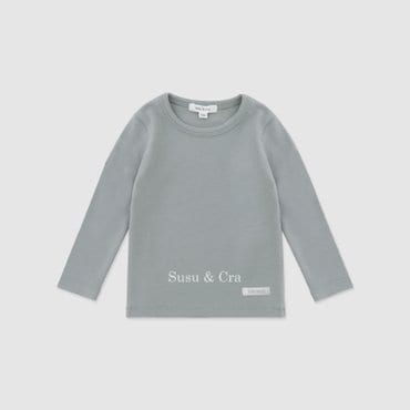 슈슈앤크라 mini 피아르 피치 티셔츠 ㅡ 딥블루