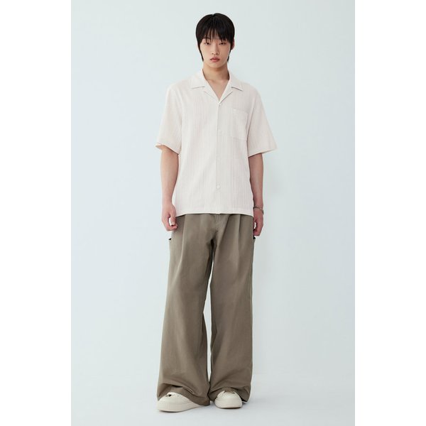 [MEN] 플리츠 져지 파자마 셔츠 9155221192082