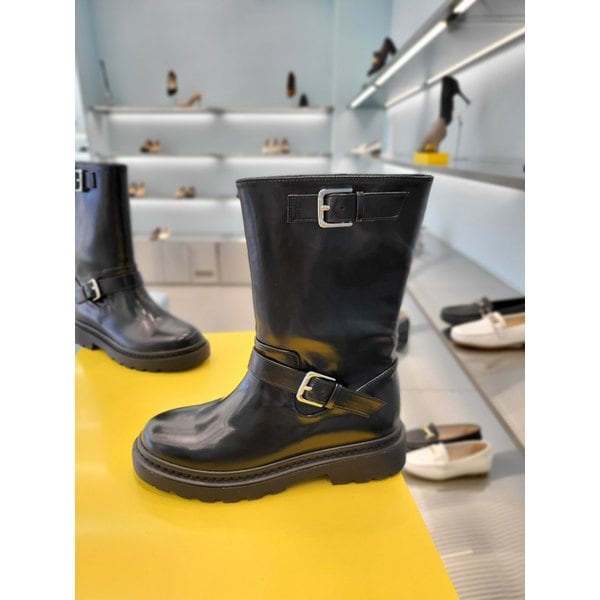 [여주점] 플렉스 하프 부츠 3CM 004H23[2컬러]