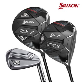 GOLFS [꿀조합]스릭슨 ZX MK2 커스텀 드라이버+PXG 0211 6아이언 GC