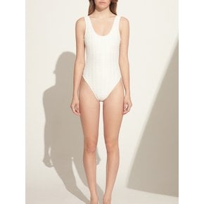 Emelia White Lace Swimsuit