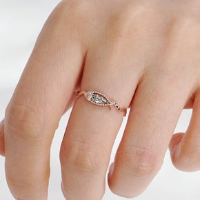[rorojewelry]웨이브 파이시즈 / 18k 반지