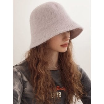 메르헨  Candy angora bucket hat_6color