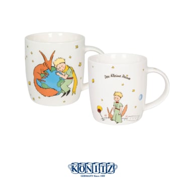 코니츠 머그 신형 지구+비밀 400ml 2p /어린왕자