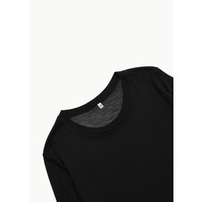베이스레인지 26FW Long Sleeve Tee, Black