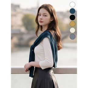 KARRA 심플베이직숄가디건 A4F0551_P373353588