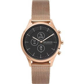 미국 스카겐 시계 Skagen Womens Hybrid HR Jorn 스마트워치 with Smartphone Notifications Mus