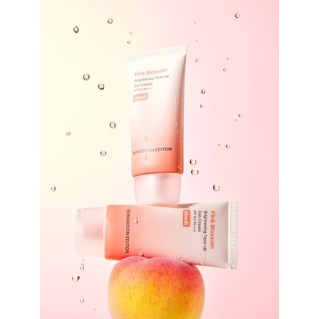 성분에디터 핑크 블라썸 브라이트닝 톤업 선크림 50ml SPF 50+ PA+++