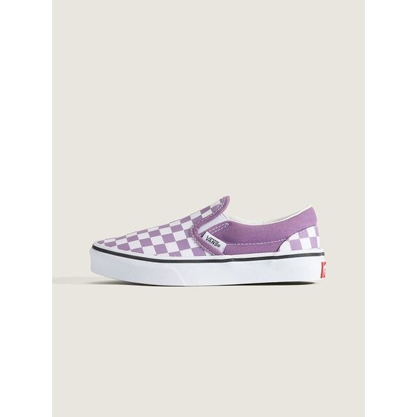 [반스 공식] 키즈 클래식 슬립온 컬러 띠어리 체커보드/ VN000EABFYO1