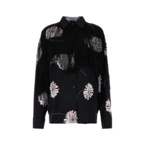 PRADA  Printed poplin shirt FLORAL