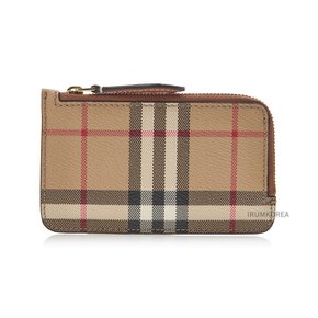 FW24 여성 체크 지퍼 카드지갑 8094427 LS SOMERSET DFC A7026 113077
