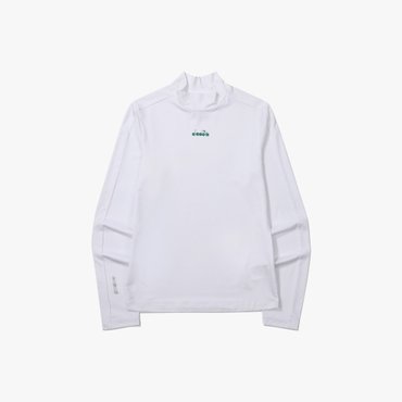디아도라 [공식스토어] 쿨코어 하프넥 티셔츠 우먼 WHITE