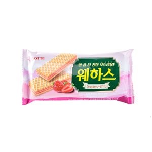  롯데 웨하스 딸기맛 50g 40입