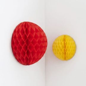허니컴볼 (180도) 반쪽원형 10cm 2개